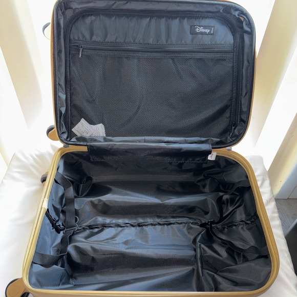 Disney Minnie Mouse FŪL 21" Luggage Spinner Rose Gold - Picture 4 of 9